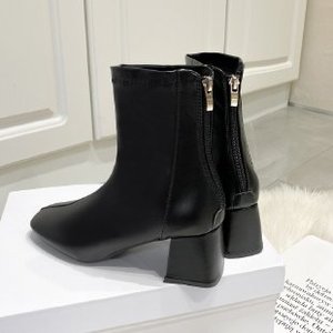 Stivali da <span class=keywords><strong>Donna</strong></span> in Pelle alla Moda, Comodi e Leggeri, Stivali con Tacco Alto in Morbida Pelle - Product Image 6