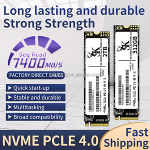 全新高性能2tb NVMe 4.0 M.2 PCIE固态硬盘，具有7300 + MB/S的台式机读写能力 - Product Image 3