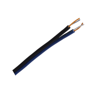 Câble de haut-parleur de voiture CCA, gaine flexible en PVC mate, normes américaines, noir et bleu, paied 14AWG - Product Image 4