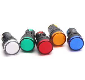 AD16-22DS 22毫米指示灯12V 24V 220V 380V发光二极管电源指示灯指示灯面板安装灯多色20mA - Product Image 2