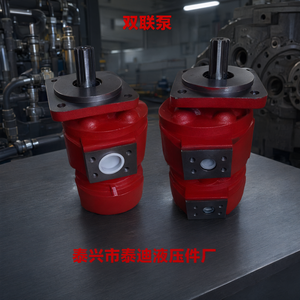 Système hydraulique de pompe à engrenages tandem CBZ2080/2050 pour machines industrielles - Product Image 2