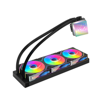 Nouveau Refroidisseur Liquide AIO pour CPU 240mm/360mm 2026 avec Radiateur Intégré, Contrôleur PWM et Tube Néon pour PC