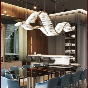 Oval <b>Led</b> Chandelier E27 Switch Control For Banquet Hall Hotel Lobby Artistic <b>Lighting</b> - Product Image 1