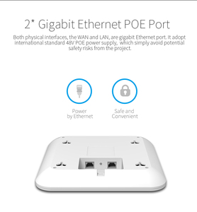 Công suất cao 1300Mbps băng tần kép không dây Trần AP Gigabit WAN LAN ethernet PoE cổng mạnh mẽ Router openwrt khuếch đại AP - Product Image 4