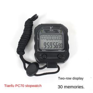 Chronomètre électronique professionnel Tianfu PC2210 à 60 canaux, 10/<span class=keywords><strong>30</strong></span> <span class=keywords><strong>secondes</strong></span>, dispositif de surveillance du temps pour l'athlétisme, en plastique - Product Image 2