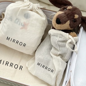 Bolsa pequeña de algodón ecológica, bolsa de gamuza con impresión personalizada, recuerdo de boda minimalista, accesorio de joyería al por mayor - Product Image 3