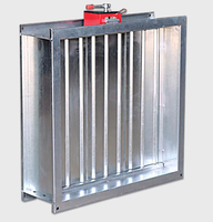 Vanne d'air pour conduit de ventilation Vanne d'échappement de fumée Vanne de régulation Amortisseur d'incendie