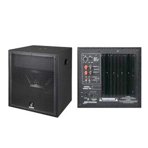 Système audio de grande puissance avec haut-parleur de 12 pouces et caisson de basses actif de 15 pouces avec amplificateur, système de karaoké KTV, ensemble <span class=keywords><strong>complet</strong></span> - Product Image 3