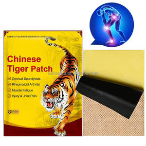 Parche de Hierbas Naturales para Aliviar el Dolor Muscular y Sanguínea, Parches de Tigre Chino para Aliviar el Dolor, 8 Unidades - Product Image 1