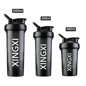 Wholesale Personalized <strong>Custom</strong> Logo <strong>Protein</strong> <strong>Shaker</strong> Bottle with Mixer Ball Leak Proof <strong>Shaker</strong> Cup Gym Fitness Sports Water Bottle - Product Image 1