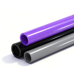 Tubería de <span class=keywords><strong>PVC</strong></span> Rígida de Alta Presión y Diversos Longitudes, Tubería de Plástico Moldeado en Tamaños y Colores de 400 mm - Product Image 3