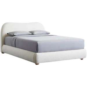 Elegant Upholstered <b>Bed</b> with Durable Frame for Modern Bedrooms - Product Image 3