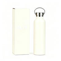 Bouteille isotherme portable en acier inoxydable 304 de 350 ml, anti-fuite, avec poignée pour le sport et les voyages – Vente en gros