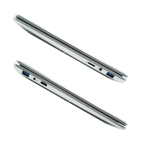 Nuovo Laptop da Gaming di Alta Qualità 14.1 Pollici Windows 10 1080P IPS 8GB RAM 256GB SSD Processore J4105 Core Spina JP Metallo Wireless