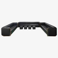 Ensemble de canapés de luxe haut de gamme sur mesure pour salon de détente, magnifique et durable, mobilier de canapé pour boîte de nuit