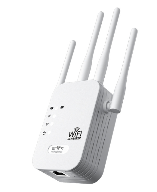 LC EU Outdoor WiFi Signal Amplifier 2.4GHz 300Mbps Wifi Repeater Range Extender Internet Booster Router