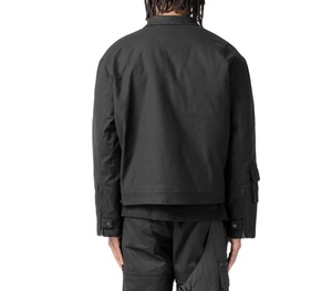 Hot Sale Best Quality <b>Denim</b> Canvas Retro Vintage Fashion <b>Men</b> Custom Mechanic Worker <b>Jacket</b> - Product Image 2