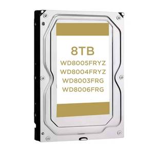 ฮาร์ดดิสก์ภายในแบบ SATA ขนาด 3.5 นิ้ว ความจุ 8TB ความเร็ว 7200RPM แคช 256MB สำหรับองค์กร รุ่น WD8005FRYZ WD8004FRYZ WD8003FRG WD8006FRG - Product Image 1
