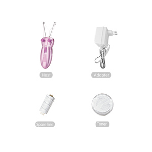 Epilatore Ricaricabile Kemei KM-2777 per Donne, Depilatore Elettrico per <span class=keywords><strong>Viso</strong></span> e Mento, Epilatore Femminile per Depilazione del <span class=keywords><strong>Viso</strong></span> - Product Image 4