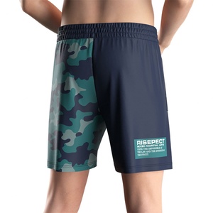 Factory Quality Fitness <b>Short</b> Dry-Fit Cycling Workout Sport Printed Men <b>Polyester</b> Fitness Mens Gym <b>Shorts</b> Custom Logo - Product Image 6