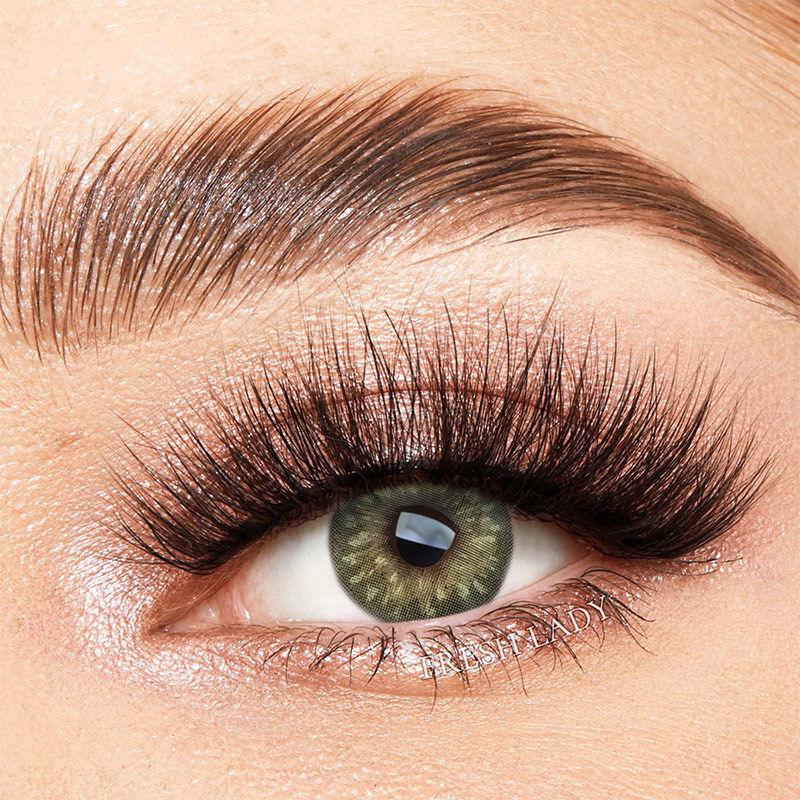 Liangguo Fresh Lady Daisy Green wholesale lentes de contacto de colores colored eye contact lenses