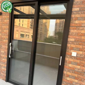 Villa Aluminum <b>Sliding</b> Doors With Double Tempered Glass Weatherproof Design - Product Image 4