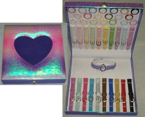 Perfect Style <strong>Interchangeable</strong> Colors Bands and Bezels Girls Boys <strong>Watch</strong> Gift <strong>Sets</strong> Waterproof <strong>Interchangeable</strong> Ladies <strong>Watches</strong> - Product Image 4