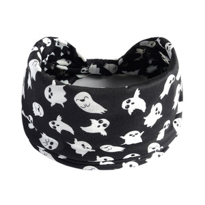 Diadema <span class=keywords><strong>de</strong></span> Halloween al por mayor con patrón <span class=keywords><strong>de</strong></span> fantasma, <span class=keywords><strong>calabaza</strong></span>, calavera y araña, accesorios elásticos universales para el cabello para hombres y mujeres - Product Image 4