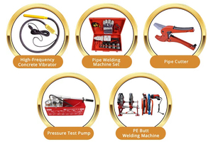 2.5kW PE điện Fusion Máy hàn nước khí đốt tự nhiên mông hàn cho ống hàn cầm tay - Product Image 5