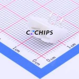 S3B-XH-A(LF)(SN) Wire-to-Board Pin Header Bent Lead Through Hole,P=2.5mm Connector 1x3P 2.5mm Right Angle Insert XH - Product Image 2