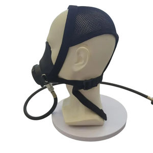 Maschera di Soccorso per Apparecchio Respiratorio Ayon, Mezza Maschera Collegata a EEBD/SCBA, Assistenza Respiratoria con Aria Pura, Rete per la Testa in Cotone Ignifugo - Product Image 3