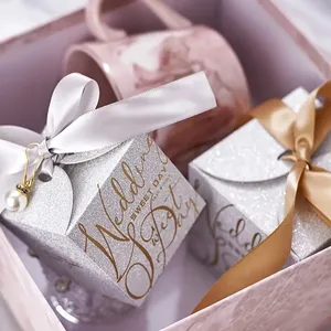 European-Style New Wedding Candy Boxes for Food &amp; Party Gifts Paper Gift Packaging for Small Businesses Quality Supplies - Product Image 2