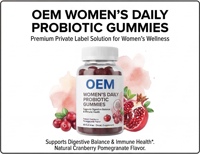 Gummies Probiotiques pour Femmes à Marque Blanche OEM avec Extrait de Canneberge pour la Santé Vaginale Durée de Conservation de 24 Mois Stocker dans un Endroit Frais et Sec
