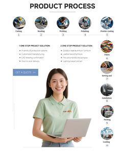 เตียงอาบแดดไม้สักสไตล์อิตาลีหรูหราเฟอร์นิเจอร์กลางแจ้งชายหาดรีสอร์ท - Product Image 3