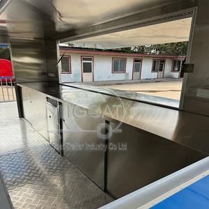 Remolque <span class=keywords><strong>de</strong></span> Comida Azul <span class=keywords><strong>de</strong></span> Doble Eje con Plataforma Trasera <span class=keywords><strong>de</strong></span> Trabajo, Camión Móvil <span class=keywords><strong>para</strong></span> BBQ y Comida Rápida <span class=keywords><strong>para</strong></span> Catering en Ferias y <span class=keywords><strong>Alquiler</strong></span> <span class=keywords><strong>de</strong></span> Eventos al Aire Libre - Product Image 3