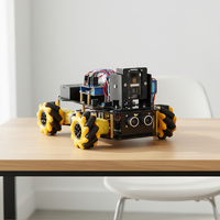 ACEBOTT - Kit de Robótica Educativa STEM, Coche Robótico Visual con Tutorial, Juguete de Codificación DIY para Niños, Kit Robótico ESP32 4WD para Adultos, Compatible con Arduino