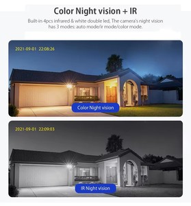 กล้องวงจรปิด 8MP HD IP POE สำหรับภายนอกอาคาร ตัวกล้องโลหะ รองรับการมองเห็นในเวลากลางคืน กล้องเน็ตเวิร์กภายนอกอาคาร ความละเอียด 4K - Product Image 3