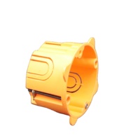 Accessoires électriques boîte de jonction en pvc électrique boîte de montage en plastique boîte de montage murale ronde ou câblage de cassette interne