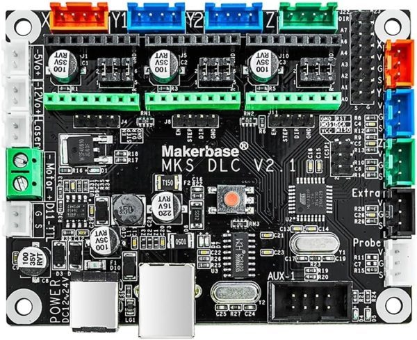 MKS DLC V2.1 Control Board GRBL OFFLINE Laser CNC Engraving Components Machine Controller R3 Expansion Plate3 Aixs 32bits