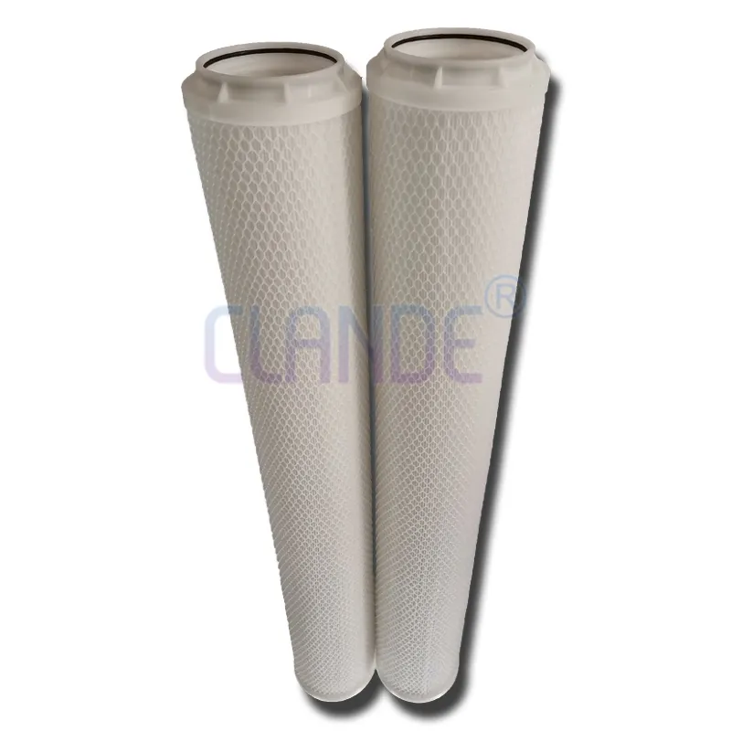 Water Filtration Systems 40 Inch High Flow Pleated Filter Element For China