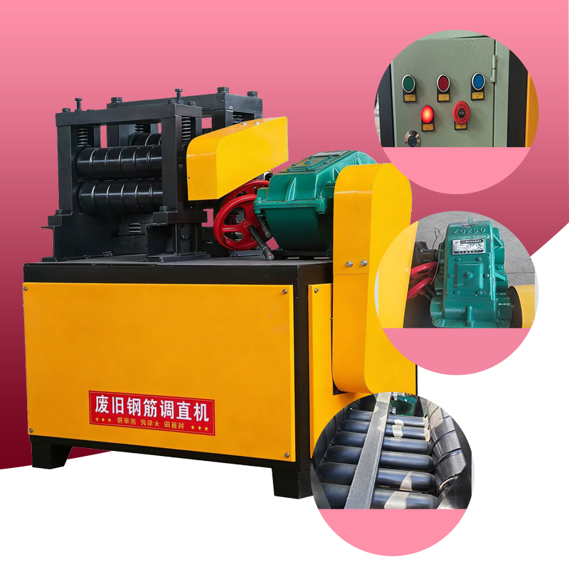 Metal Straightening Machinery Waste Rebar Straightening