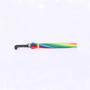Parapluie de golf imperméable de haute qualité pour l'extérieur, design personnalisé, structure robuste, parapluies de golf arc-en-ciel - Product Image 6