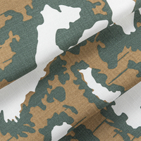 Veste tactique camouflage Ripstop anti-déchirure IRR NYCO 50NY 50CO Red Dawn imperméable et respirante en tissu uni imprimé