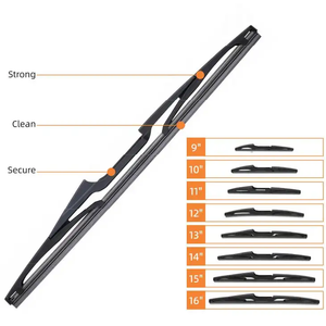 OEM produttori di spazzole <span class=keywords><strong>tergicristallo</strong></span> <span class=keywords><strong>posteriore</strong></span> di alta qualità striscia di gomma naturale <span class=keywords><strong>tergicristallo</strong></span> universale per accessori auto CRV - Product Image 2