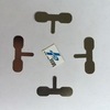 Customized Lithium battery solder tab Nickel plate 18650 2 P tabs - Product Image 5