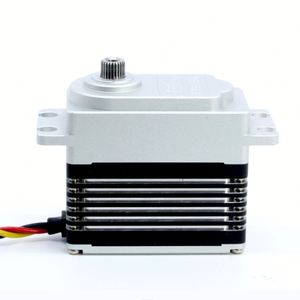 Servomoteur brushless haute vitesse HANHAI Gear 1/8 1/10 pour voiture RC Crawler, robot, quadricoptère, hélicoptère RC, boîtier en aluminium, acier, 8.4V 50KG.CM - Product Image 2