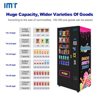 IMT 2024 nouveauté distributeur automatique de boissons et de collations mini distributeur automatique personnalisé pour les entreprises automatisées