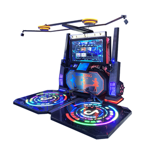 Hot Selling Coin Operation <strong>2</strong> Players <strong>Virtual</strong> Reality Simulator VR Dance Game Machine - Product Image 3
