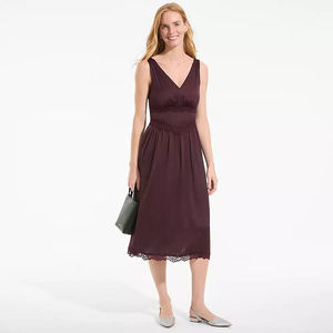 ชุดเดรสลำลองสำหรับผู้หญิงเนื้อผ้านุ่ม ทรงหลวม คอกลม ผ้าผสมฝ้าย สำหรับใส่ในชีวิตประจำวัน ที่บ้าน นอกบ้าน ช้อปปิ้ง ออกเดท - Product Image 2