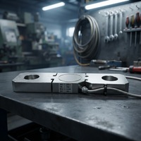 Capteur de force à cellule de tension anneau-plaque en acier allié, jauge de contrainte, étanche IP65, pour protection contre les surcharges de grue et applications de levage par traction